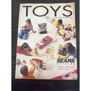 1992/93 Sears Toy Catalog